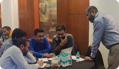 Team bonding training for employees