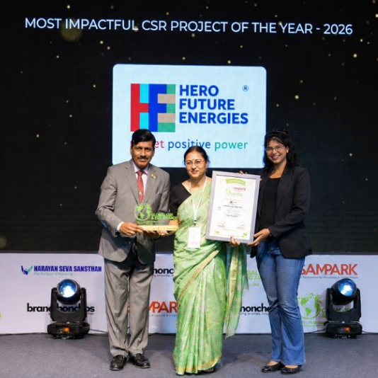 Global CSR & ESG Awards 2026 for Most impactful CSR Project of the year for work done with Border Security Force and Best Education Initiative of the year for Asha Education Initiative.